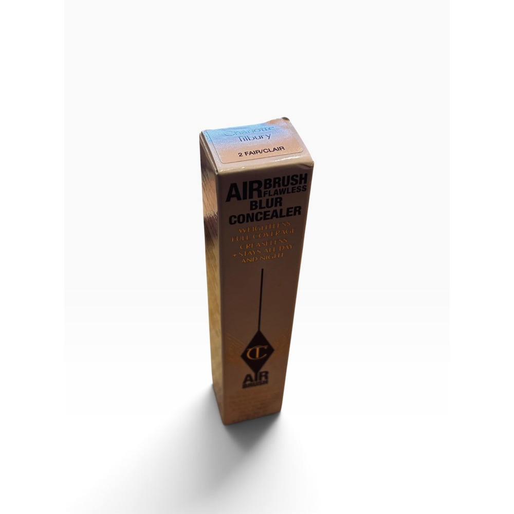Charlotte Tilbury Airbrush Flawless Blur Concealer 2 Fair New in Box